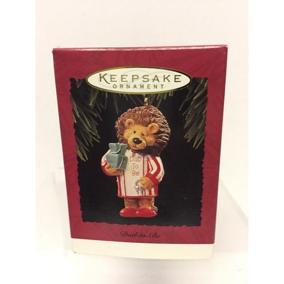 Hallmark Ornament 1994 Dad to Be - Picture 2 of 4